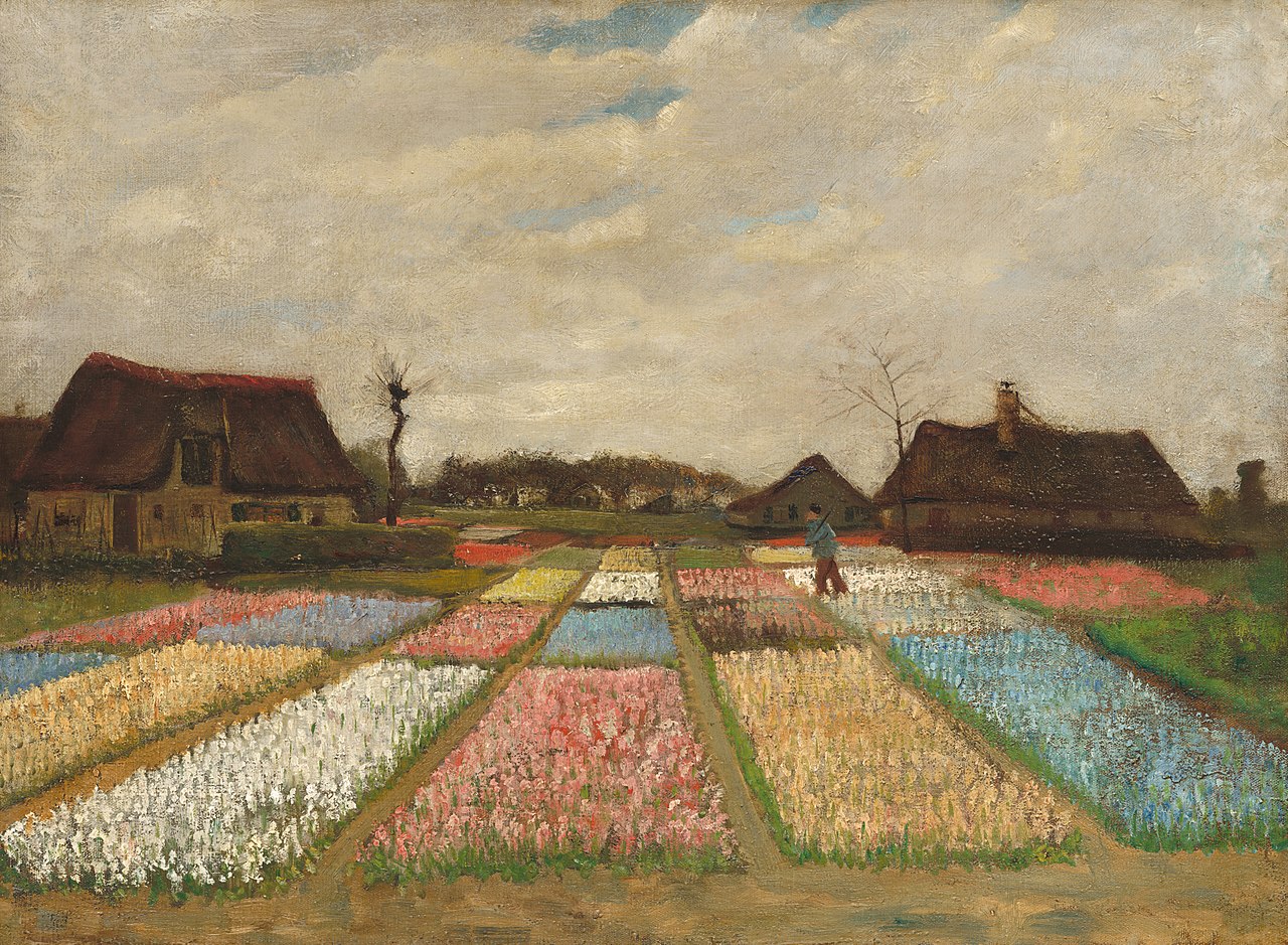 Van Gogh painted tulips, too.